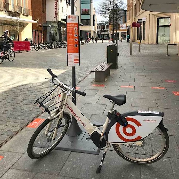 Co Bikes hire, Exeter