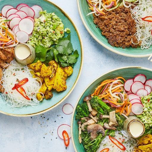 Summer hiyashi bowls
