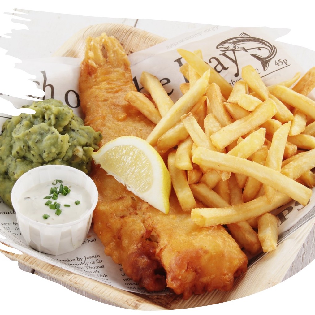 Fish & chips from Lloyd's Lounge

